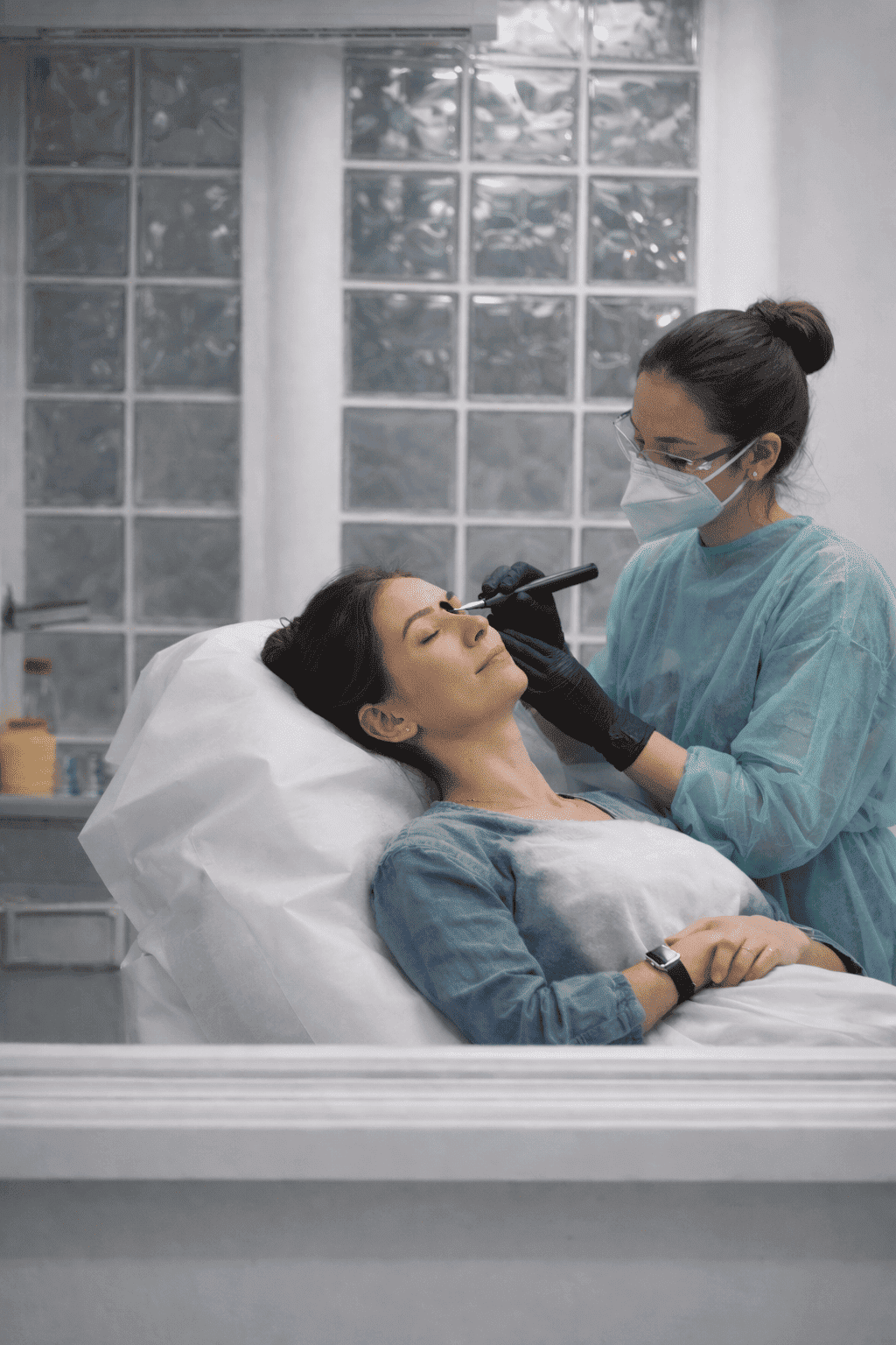 procedimiento de cejas en Tenerife